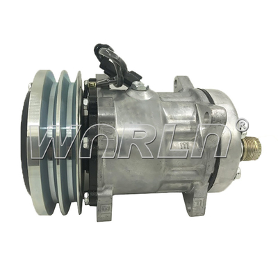 Universal LKW AC Kompressor 12V Klimaanlage Pumpen 7H15 2PK Für Caterpillar New Holland