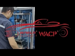 Druckprüfung eines Automobil-Klimaanlage-Kompressors in der chinesischen Fabrik