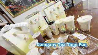 Es ist wieder Zeit für unseren lustigen Nachmittagstee im Unternehmen. Vielen Dank, Weixing Company.